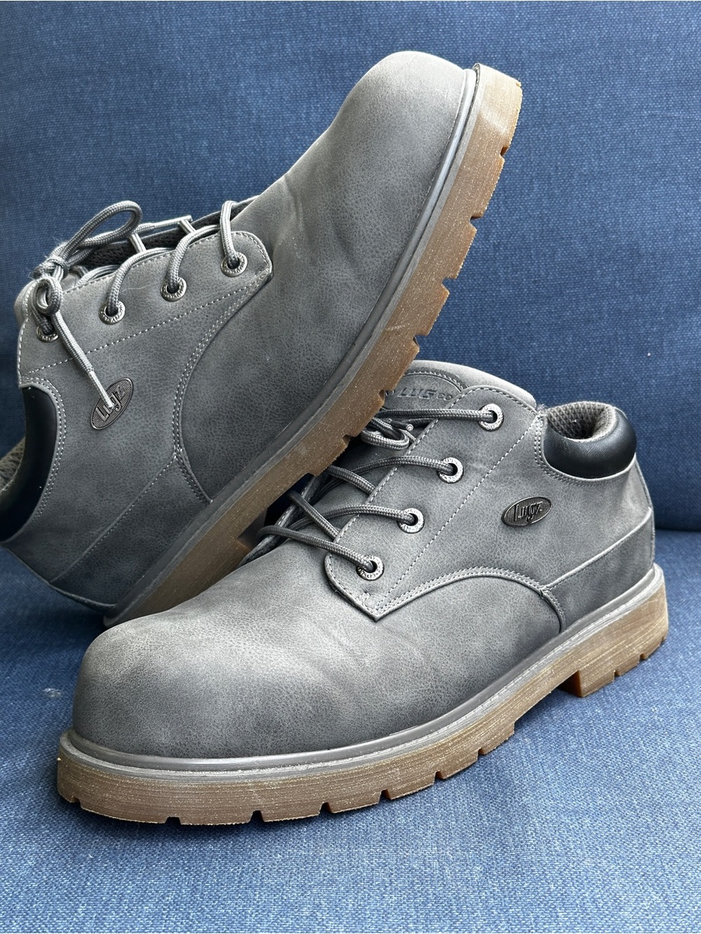 Lugz Drifter Lo Lx Men's slip resistant Boots size 13 gray